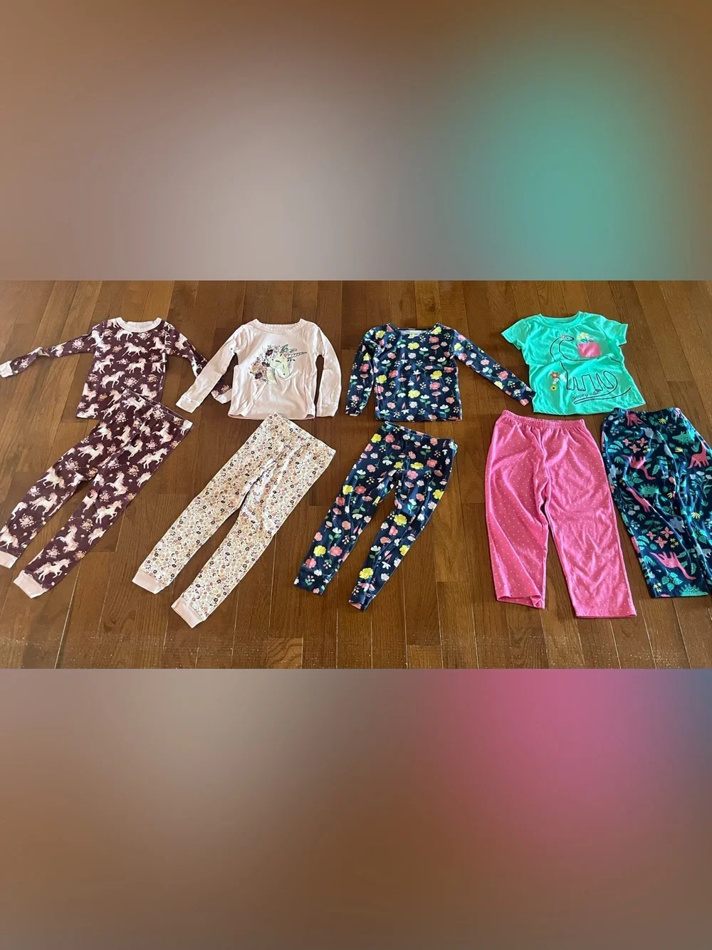 Girls 5T Winter Pajama Lot